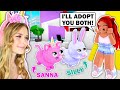 GOING UNDERCOVER AS PETS TO GET ADOPTED IN BROOKHAVEN! (ROBLOX)