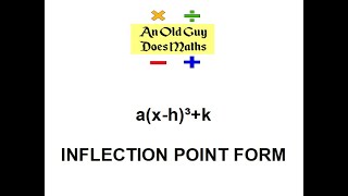 Cubic inflection point form.