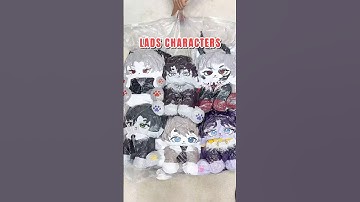 DONT LET LADS FANS SEE THIS!! #plushshop #loveanddeepspace #sylus #rafayel #zayne #xavier #caleb