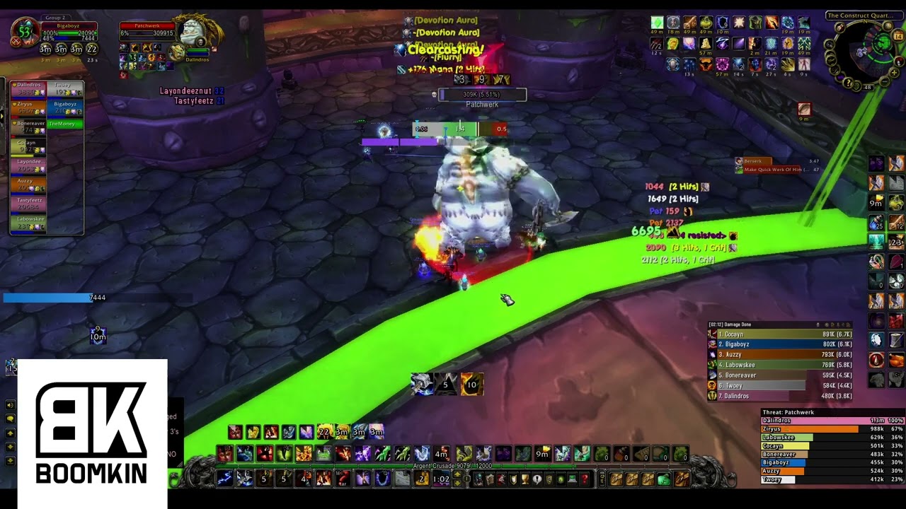 Naxxramas 10 man Undying run WOTLK Classic PUG's Indonesia Enhanc Shaman  PoV