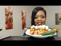 DELICIOUS JUICY NACHO FLAVORED HARD SHELL TACOS &amp; JALAPEÑO PEPPER😋🔥🫶🏾 #mukbang #food #trending #fyp 
