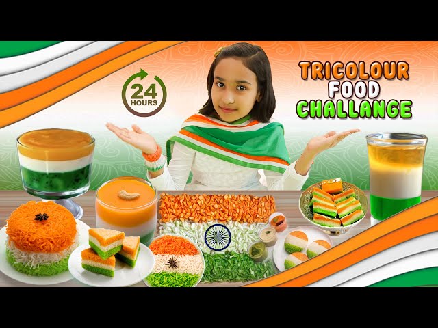 Tricolor Food Challenge | Independence Day Special challenge  | #LearnWithPari
