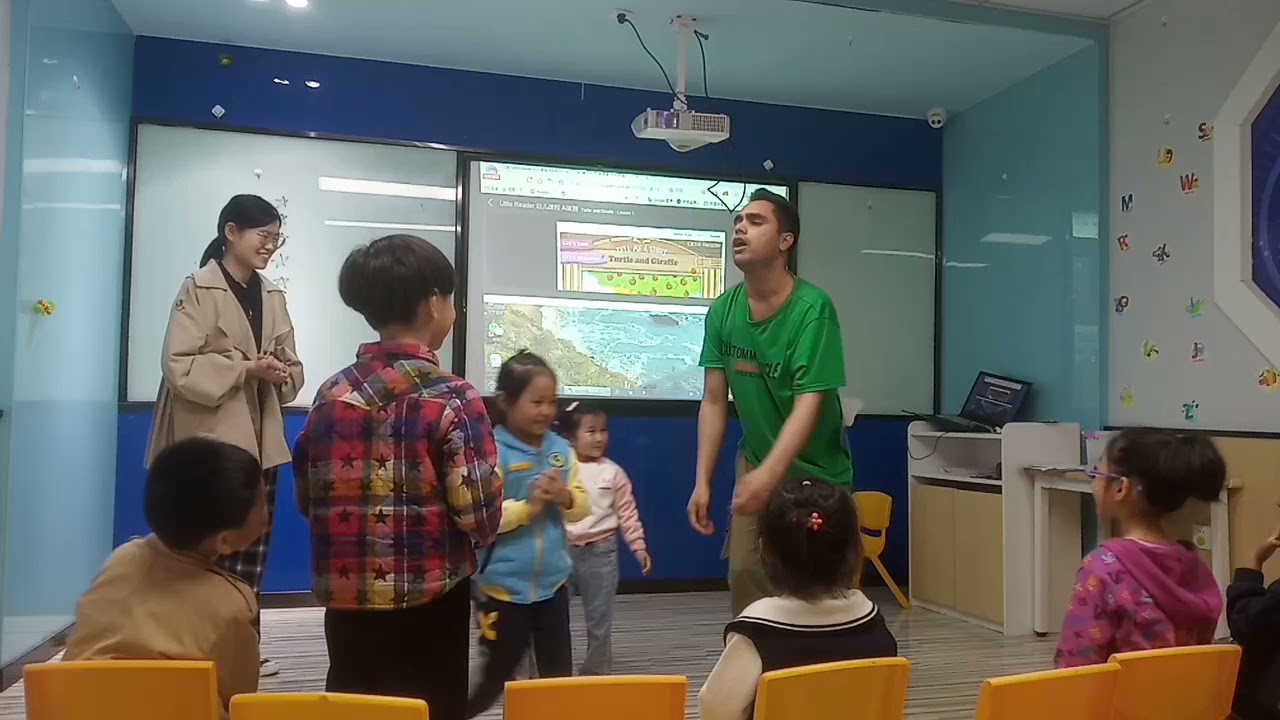ESL kindergarten teaching in China by Alex
