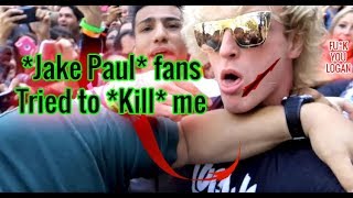 *Jake Paul* and *Logan Paul* outside of the Vlog *Who is Better?* *Are They Rude?* |MUST WATCH|
