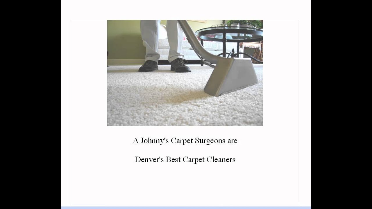 Denver's Best Carpet Cleaners YouTube