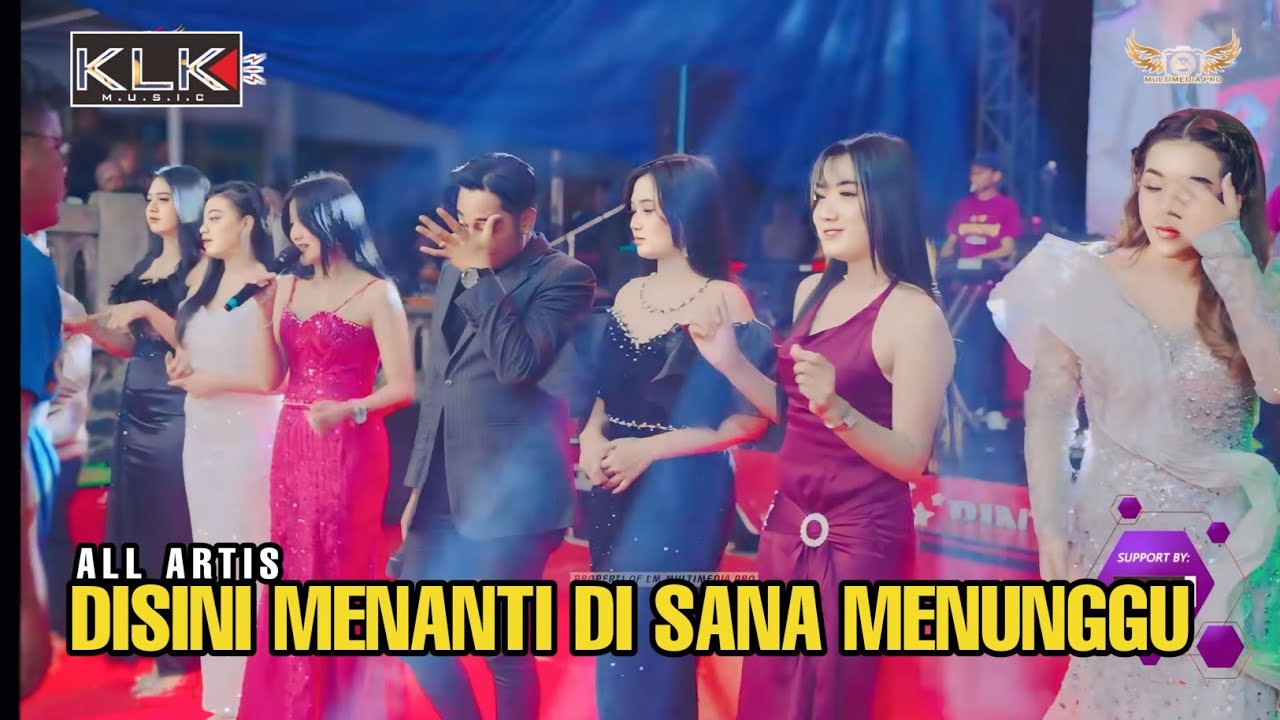 ALL ARTIS - DISINI MENANTI DISANA MENUNGGU - LIVE MALANG SIMPATIK MUSIC