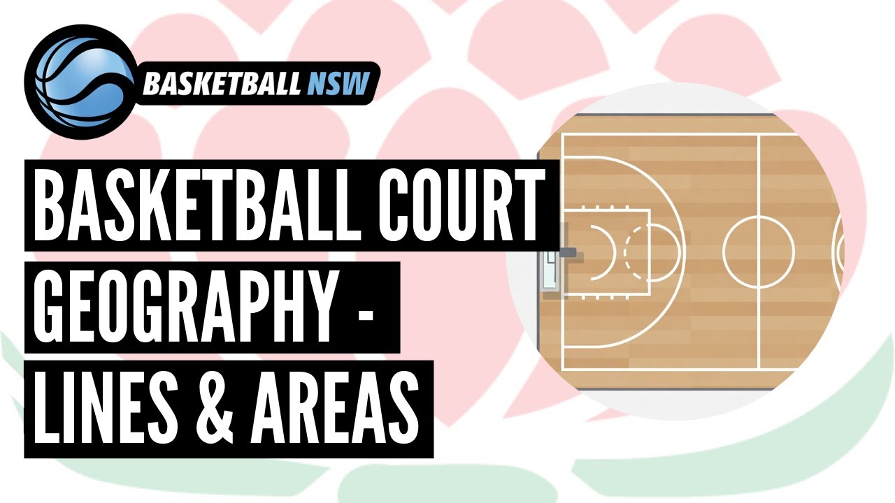 Basketball Court Geography | Lines & Areas - YouTube