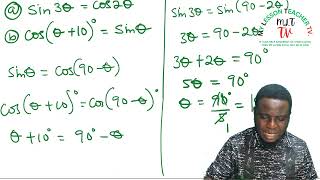 Trigonometry 1 lec002 Complementary angles 4