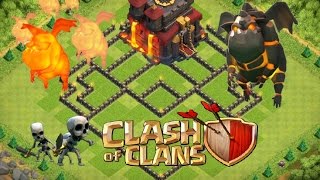 Clash Of Clans - Th 10 Wartrophy Base - 275 Walls
