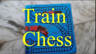 How to play Train Chess game in 13 in 1 board games. screenshot 1