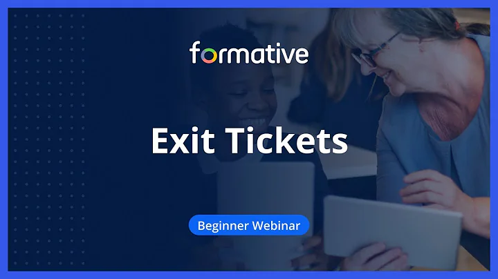 Is an exit ticket a formative assessment? (2024)