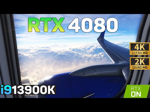 Flight Simulator 2020 - RTX 4080 DLSS 3 - 4k , 1440p | Ultra Settings