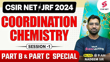 CSIR NET JRF 2024 | Chemical Science | Complete F Block | Complete Topic Explained | By Nadeem Sir