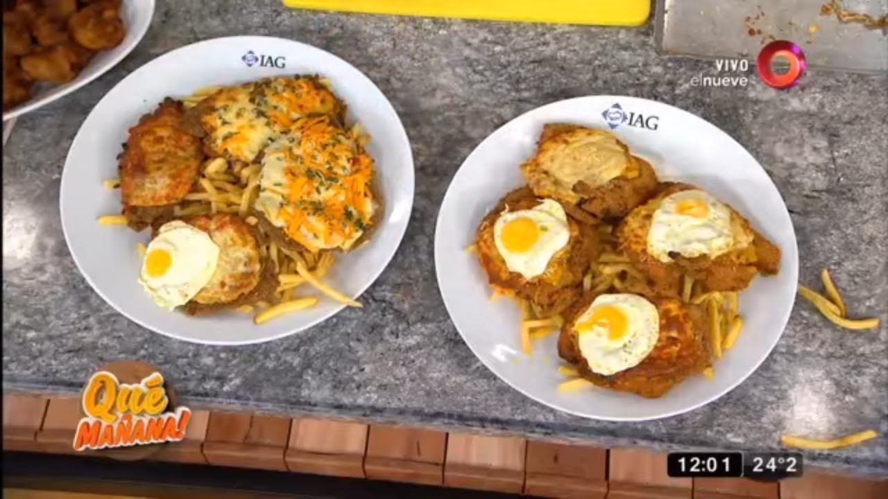 Receta de hoy: festival de milanesas