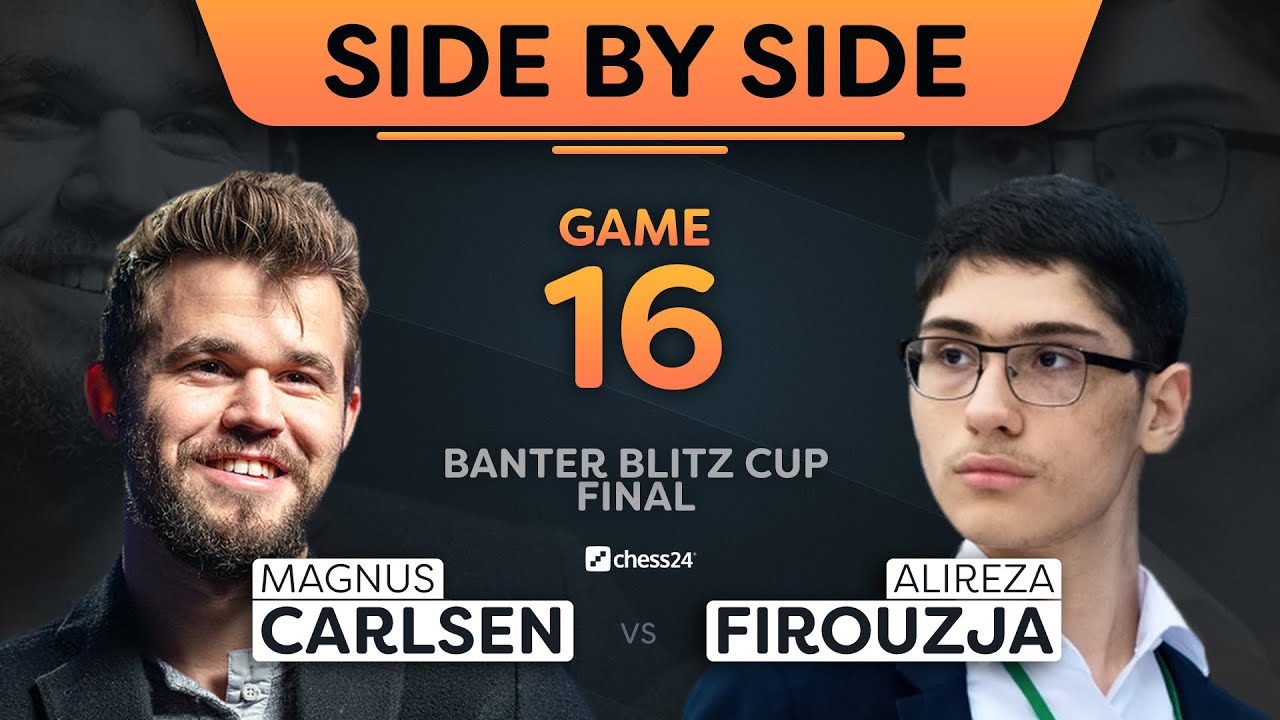 BIG GAME!! Alireza Firouzja vs Magnus Carlsen