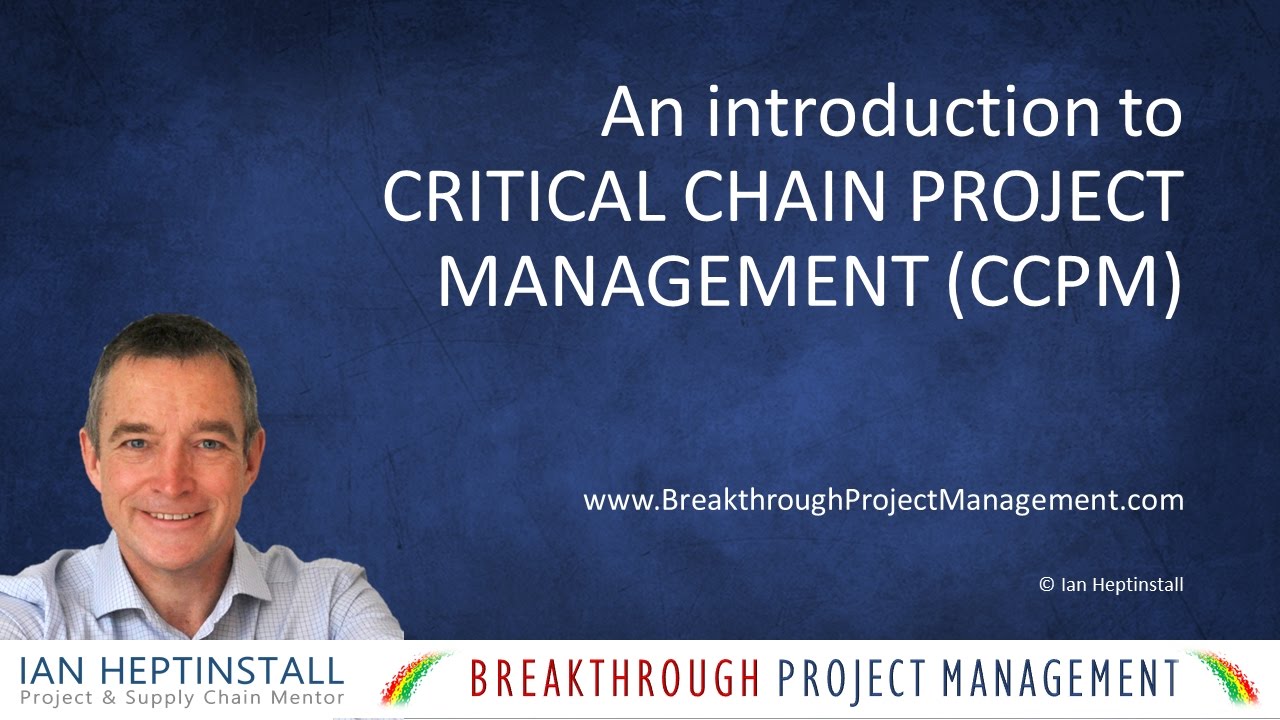 Critical Chain Project Management - YouTube