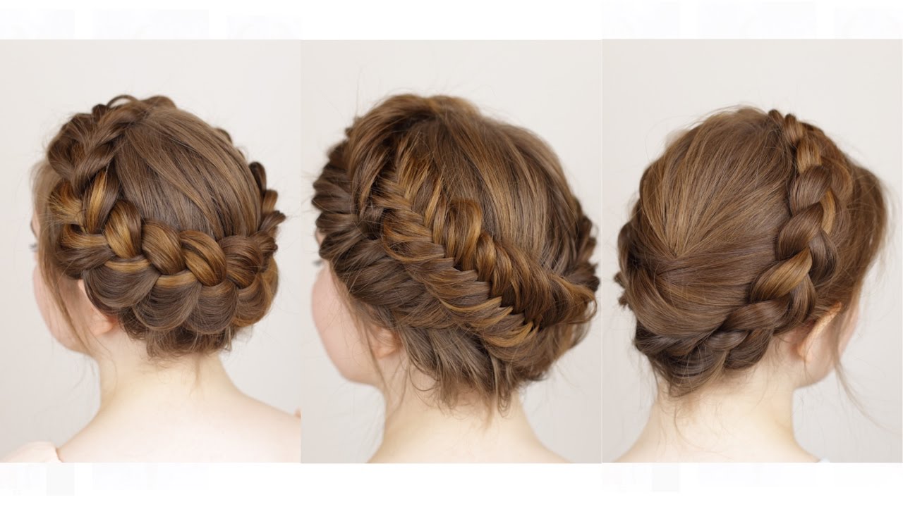 How To Make A Braided Crown Hairstyle