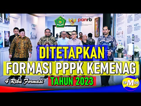 PPPK KEMENAG !!! DIBUKA SEPTEMBER RINCIAN FORMASI PPPK KEMENAG 2023