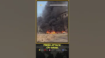 Israel Iran War Iran Launches New Attack On Southern Israel WION Shorts 