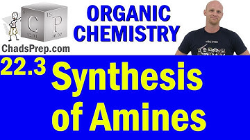22.3 Synthesis of Amines | Organic Chemistry