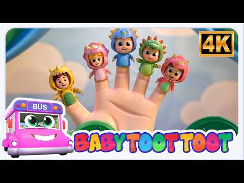 🦖 La Famille des Dinosaures | Baby Toot Toot | Chanson pour Enfants