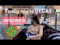 Vegas during Covid &amp; kids! Watch us travel through the Las Vegas strip with children Update on COVID