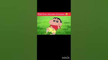 Shinchan become Ironman 😂❤️#trending #trendingshorts #shorts #shortvideo #short