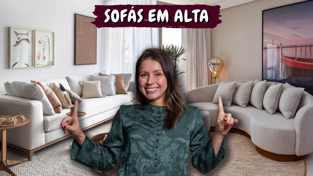 MODELOS DE SOFÁS QUE ESTÃO EM ALTA EM 2024 - YouTube