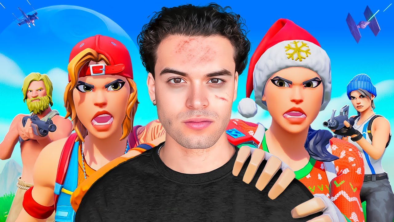 Me CAZAN 5 YOUTUBERS en Fortnite