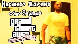 Haciendo Algunas misiones cómo Soldado|Grand Theft Auto: Vice City Stories