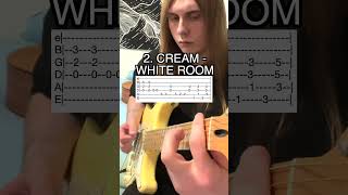 5 Colorful Guitar Riffs 🟣⚪️⚫️🔵🟡 (With Tabs)