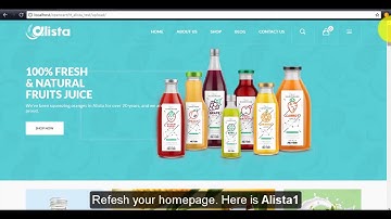 How to install Alista Responsive Opencart theme