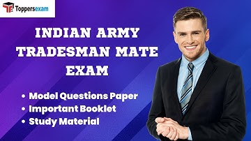 INDIAN ARMY TRADESMAN MATE Model Questions Paper, Important Booklet, Study Material, MCQ