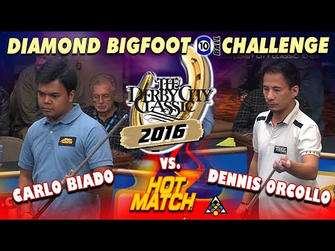10-BALL: Carlo BIADO vs Dennis ORCOLLO - 2016 DERBY CITY CLASSIC BIGFOOT 10-BALL DIVISION