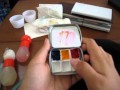 My travel watercolor sketching kit bag