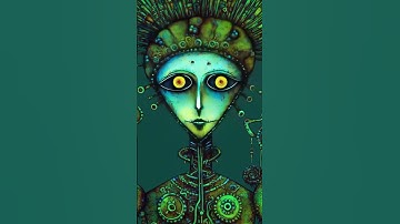 Psychedelic AI Art #shorts