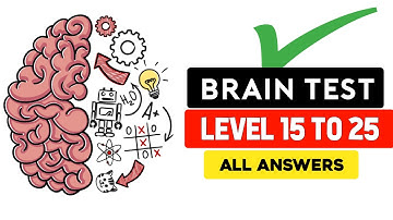 Brain Test Tricky Puzzles Level 15 to 25