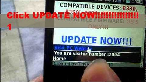 How to get OS 6 for Blackberry Curve 8520 and other Curve