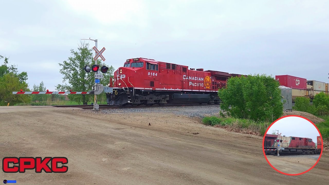 Canadian Pacific Kansas City Railfanning: CP 101 With Olympic Unit