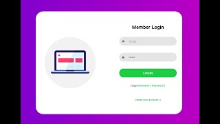The best Responsive Login and Registration form in PHP using MYSQL Database Part-One