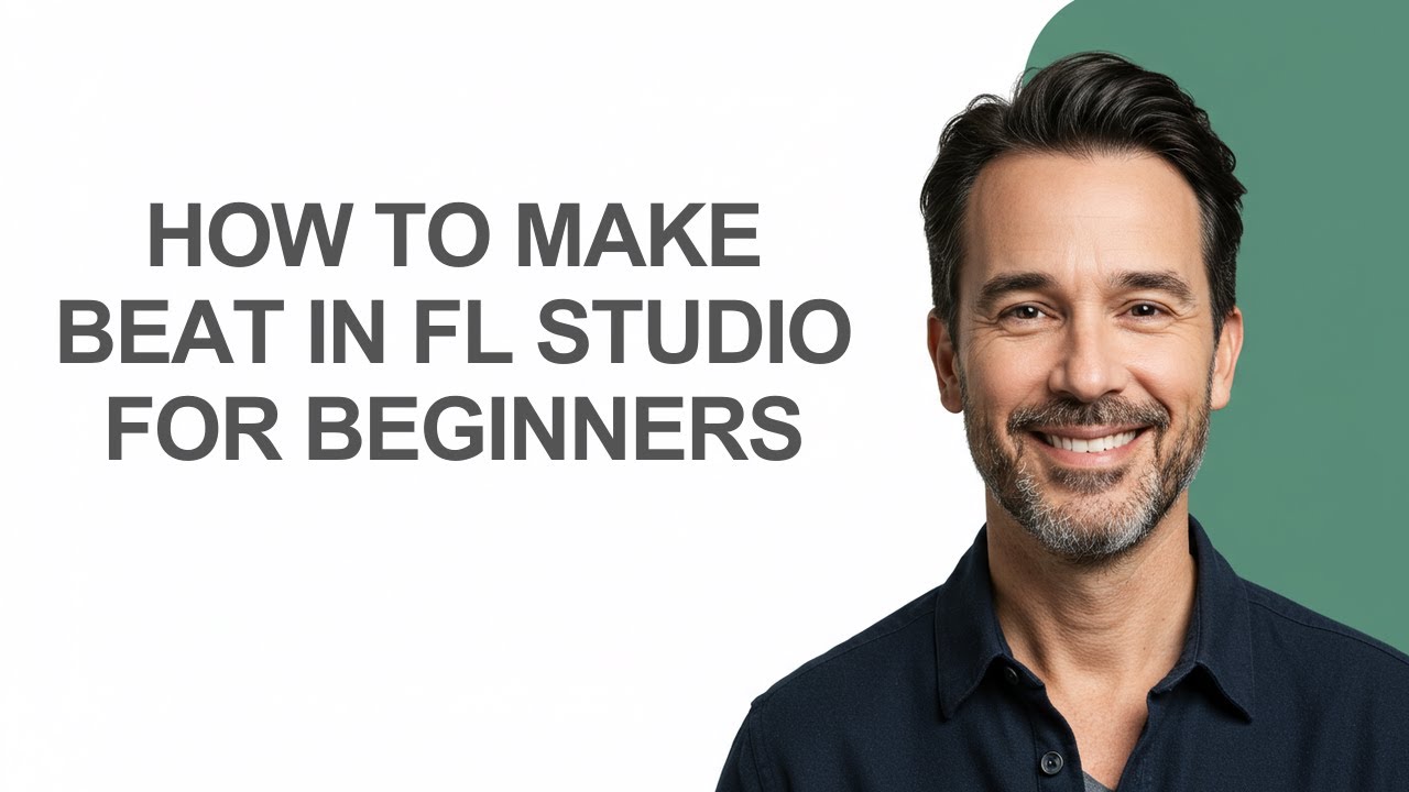 How to Make Beat in FL Studio for Beginners - KevinHowTo - YouTube