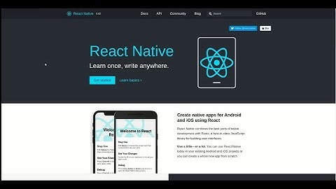 How To Install React Native Using Expo