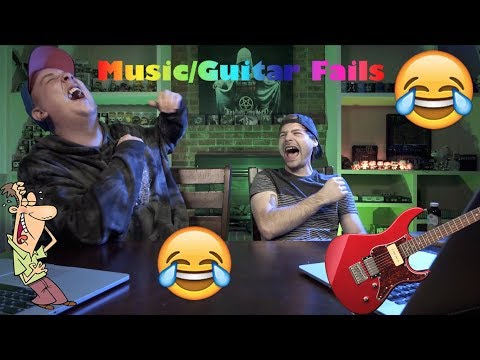 hilarious music/guitar fails!! (with reactions)