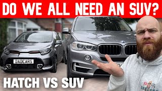 Shocking Real World SUV Vs Compact Hatch Comparison