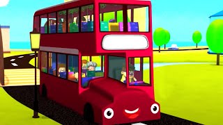 Wheels On The Bus, Vehicles Songs and Children Rhymes