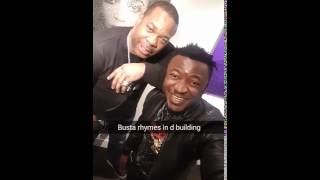 MC Galaxy Spotted with Busta Rhymes in New York