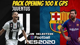 Efootball pes 2020, en busca de ronaldo o messi!!! pack opening
100.000 gps + club selection juventus barcelona!!!