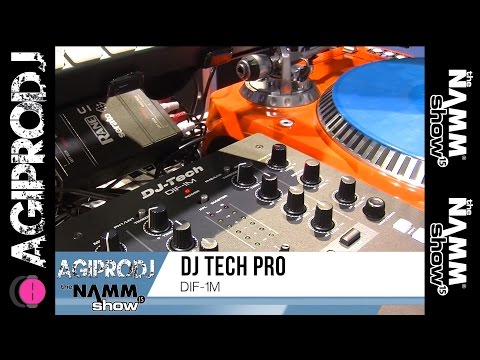 DJ TECH DIF-1M Overview | NAMM 2015 - agiprodj - YouTube