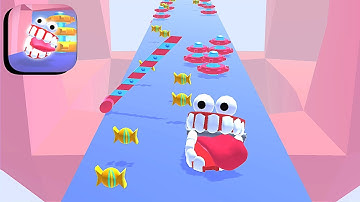 Teeth Run ​- All Levels Gameplay Android,ios (Part 13)