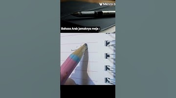 penulisan.... #menulis #art #belajar #menuliskreatif #content #bahasaarab #coretan